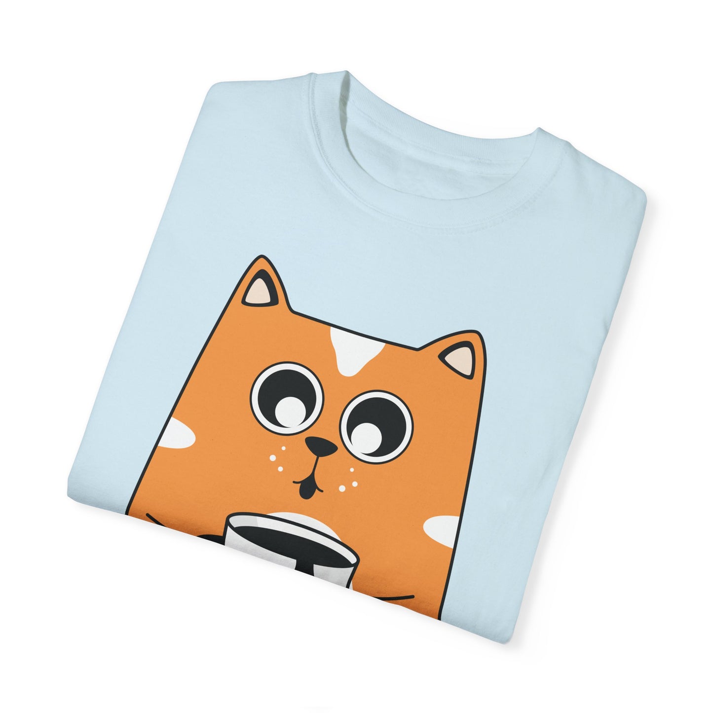 Unisex Coffee Lover Cat T-shirt