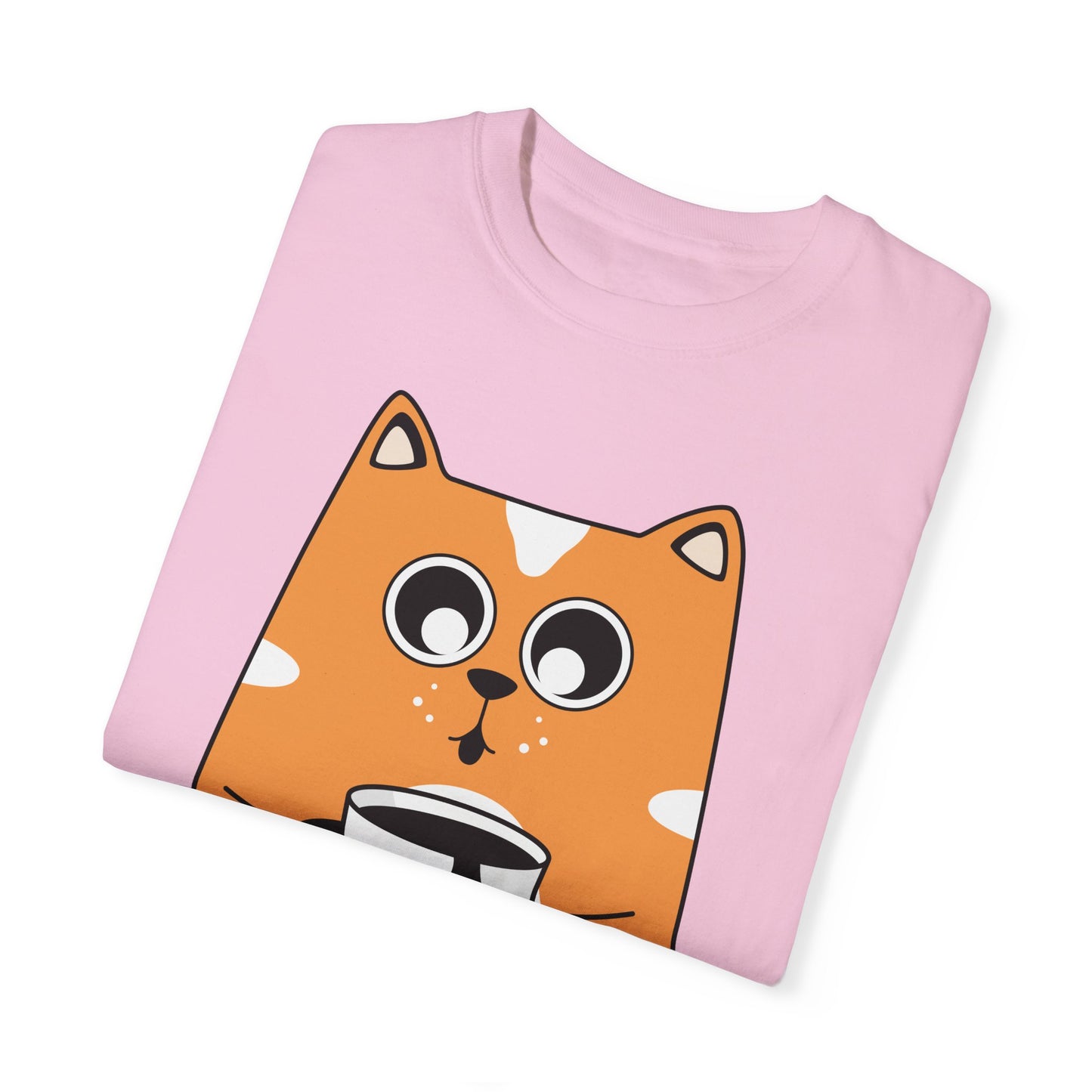 Unisex Coffee Lover Cat T-shirt