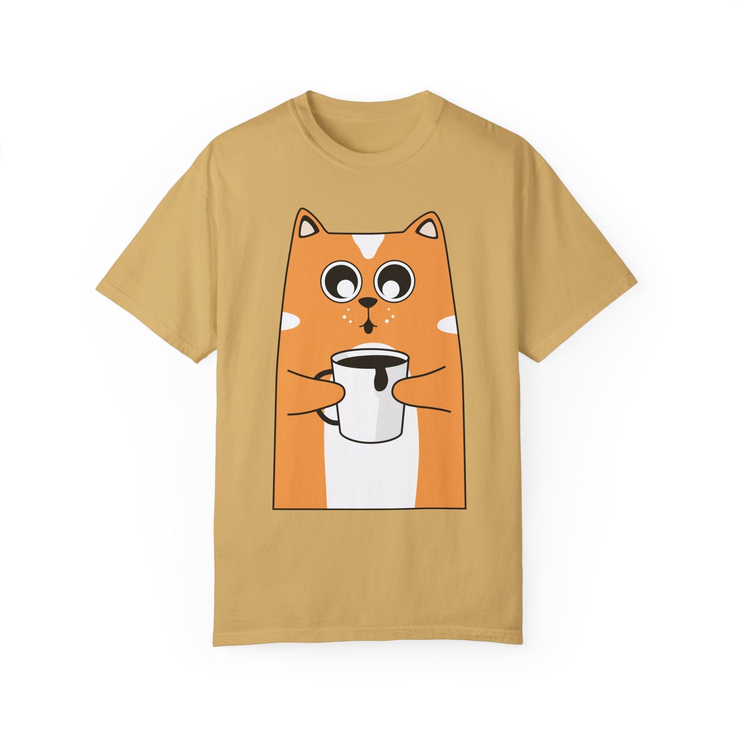 Unisex Coffee Lover Cat T-shirt