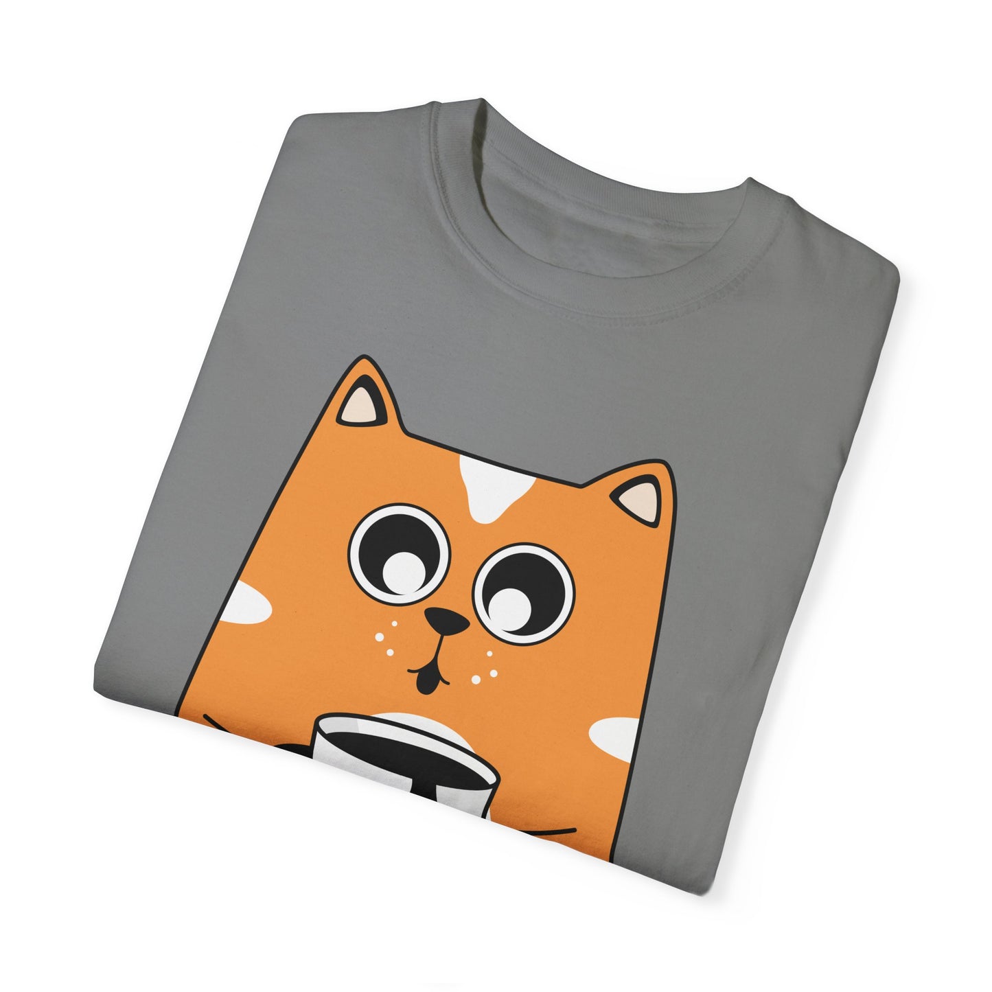 Unisex Coffee Lover Cat T-shirt