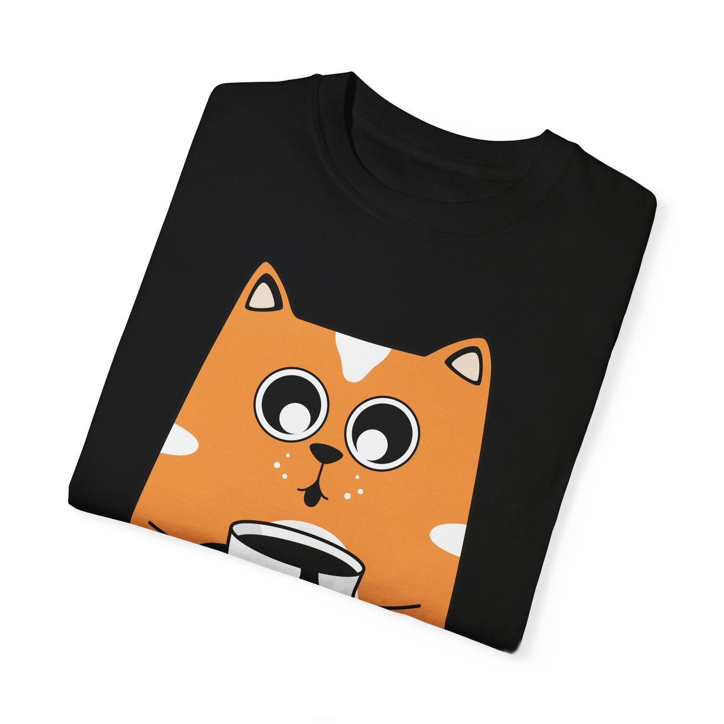 Unisex Coffee Lover Cat T-shirt