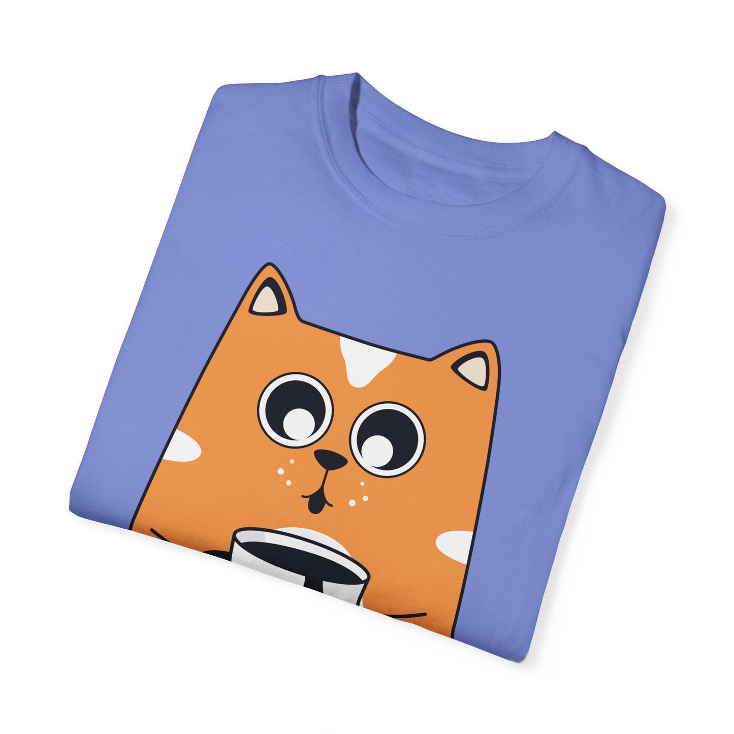 Unisex Coffee Lover Cat T-shirt