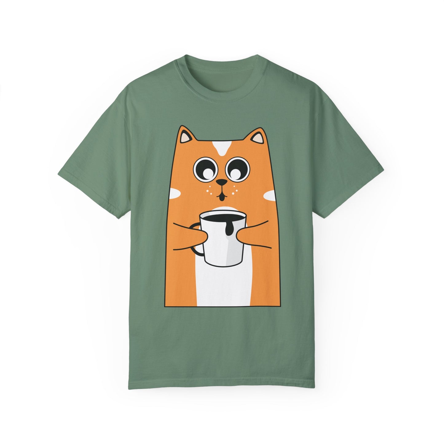 Unisex Coffee Lover Cat T-shirt
