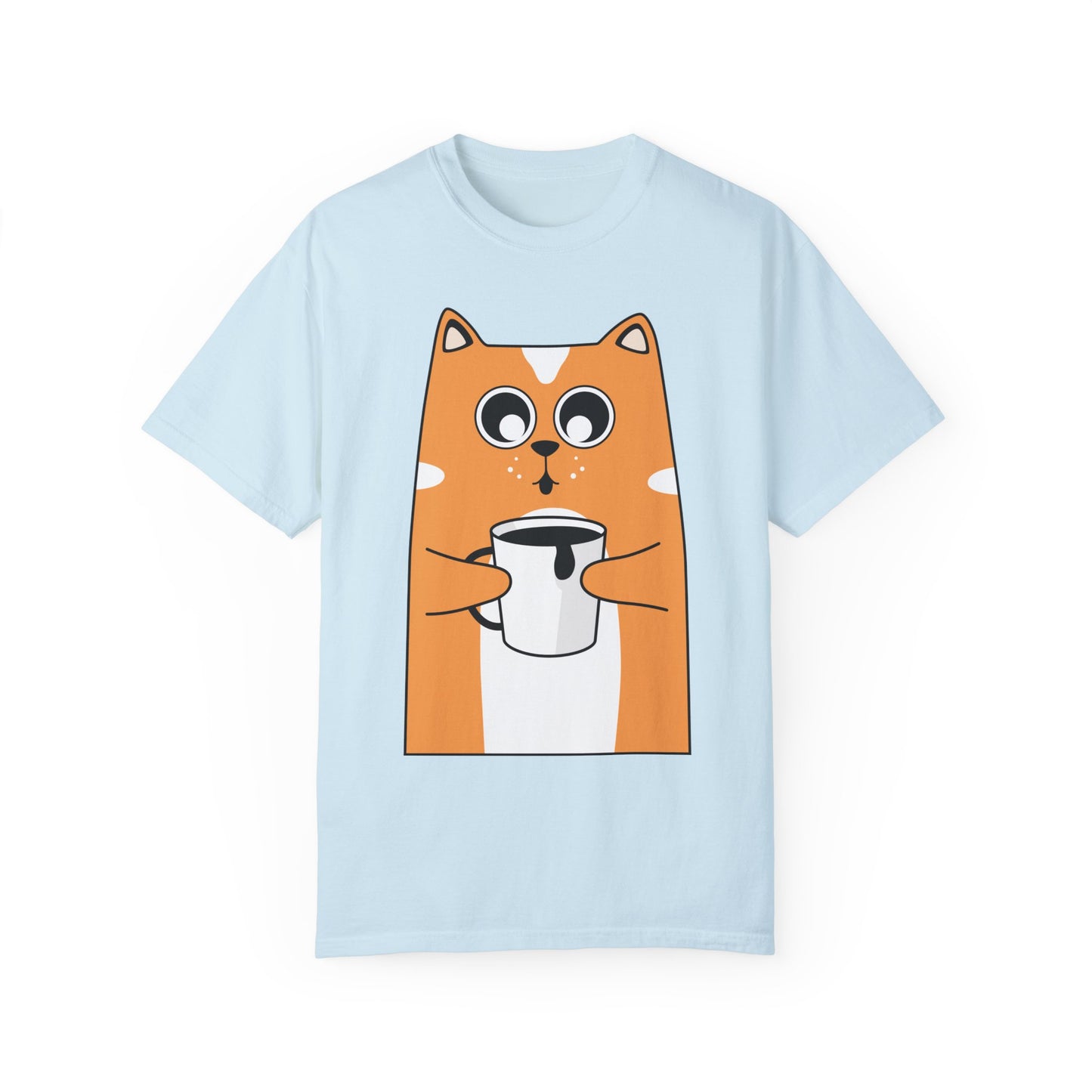 Unisex Coffee Lover Cat T-shirt