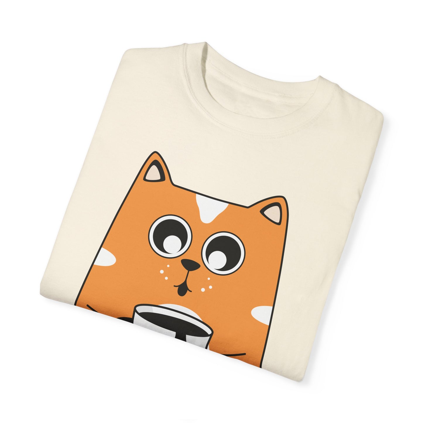 Unisex Coffee Lover Cat T-shirt