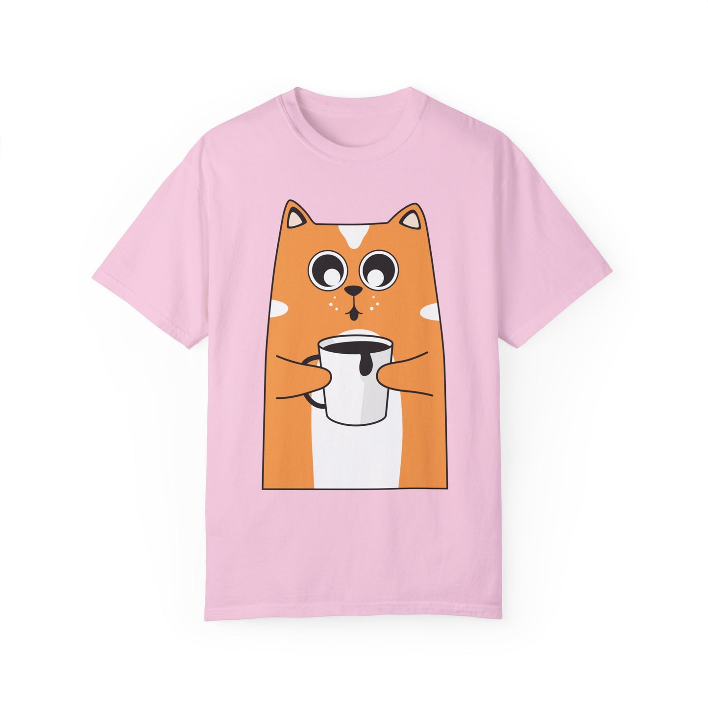 Unisex Coffee Lover Cat T-shirt