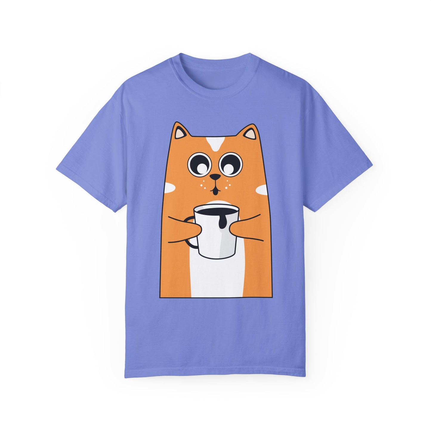 Unisex Coffee Lover Cat T-shirt
