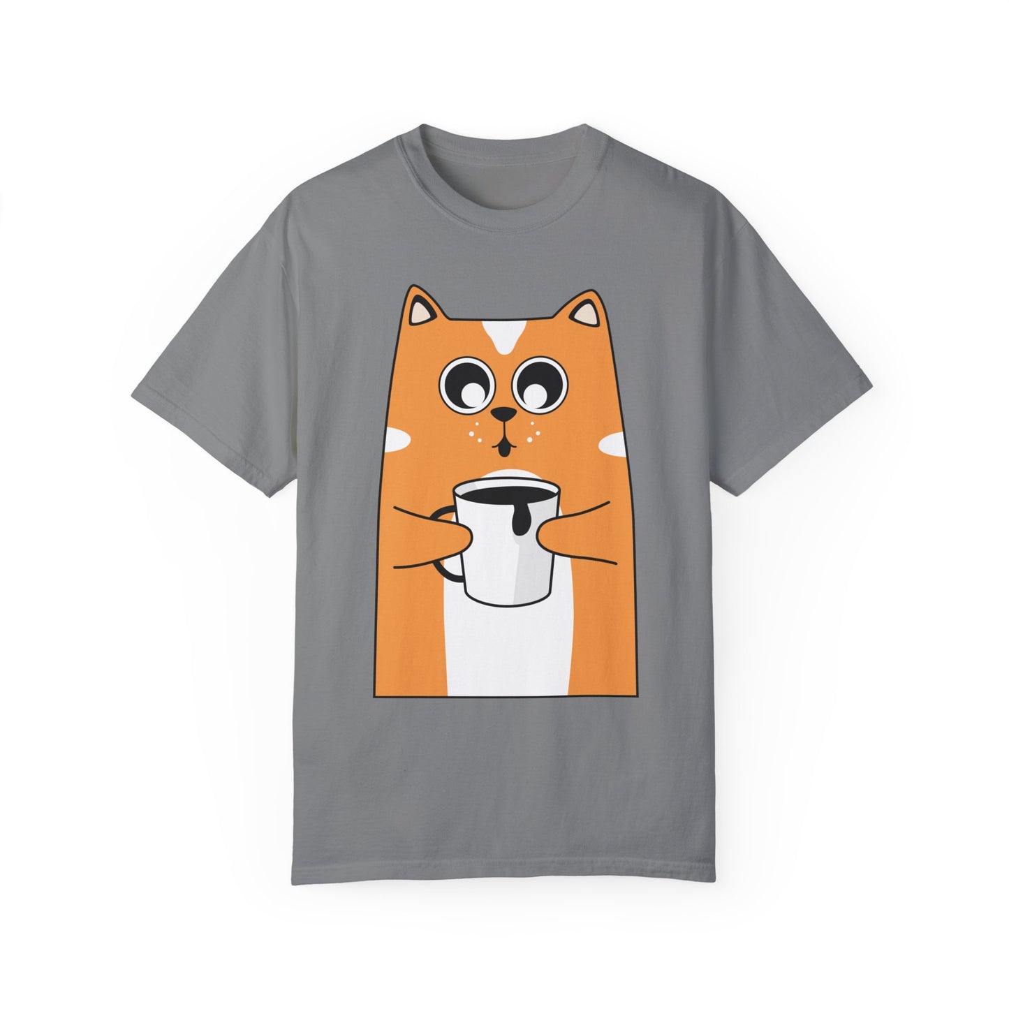 Unisex Coffee Lover Cat T-shirt